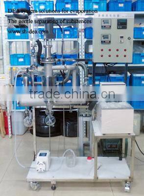 Lab thin film evaporator for the algae biodiesel BML-10
