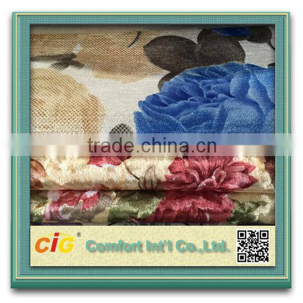 Printed Sofa Fabric with backing