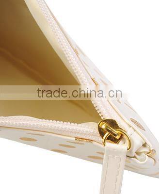 Trendy Pu Lady Hand Cosmetic Bag