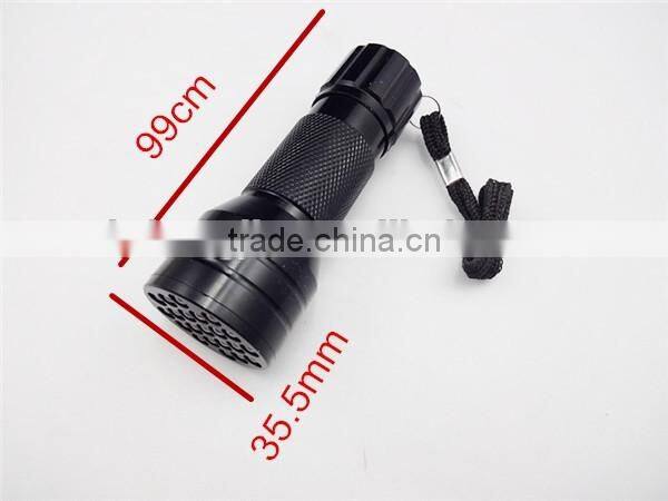 uv flashlight pet urine detector nail gel uv torch 21Led UV light