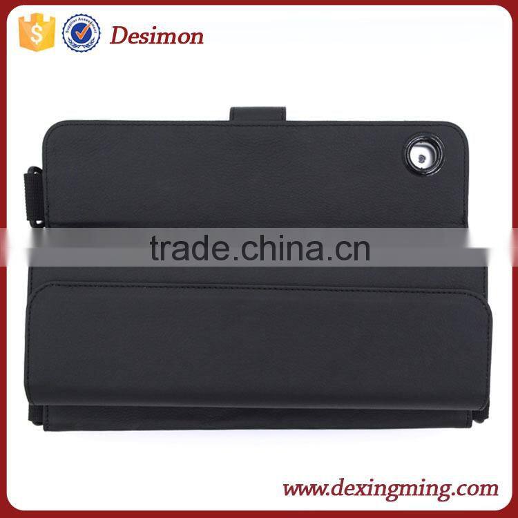 shoulder strap flip leather tablet case for Toughpad FZ-Q1