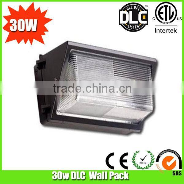 hot selling 30w wall led light DLC ETL approved with 3 years warranty