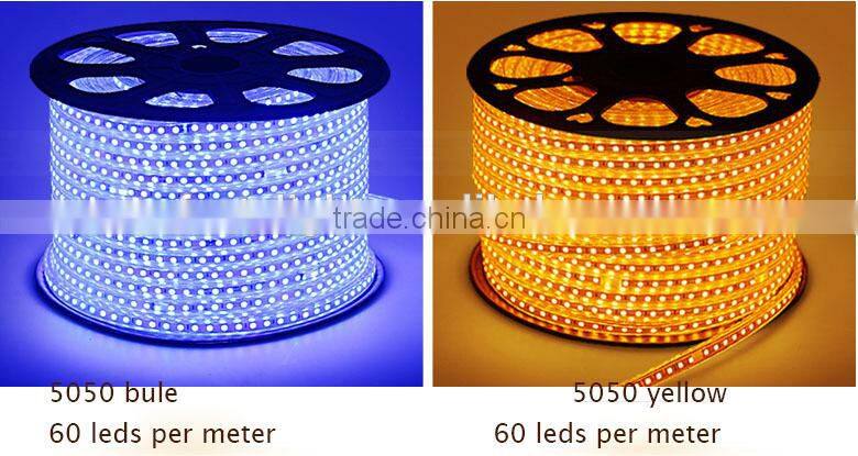 3014 220V high lumen super brightness decoration led strip light