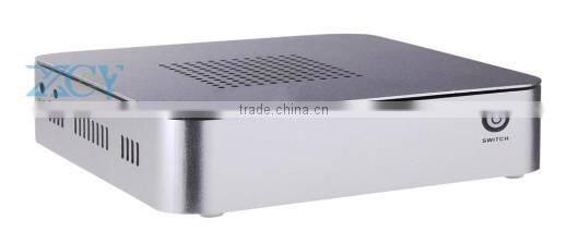 high performance x86 mini computer x-25x G1610 dual core thin client 2g ram 16g ssd powerful market advertising machine