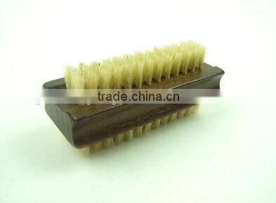 Natural Boar Bristles Wooden Nail Brush