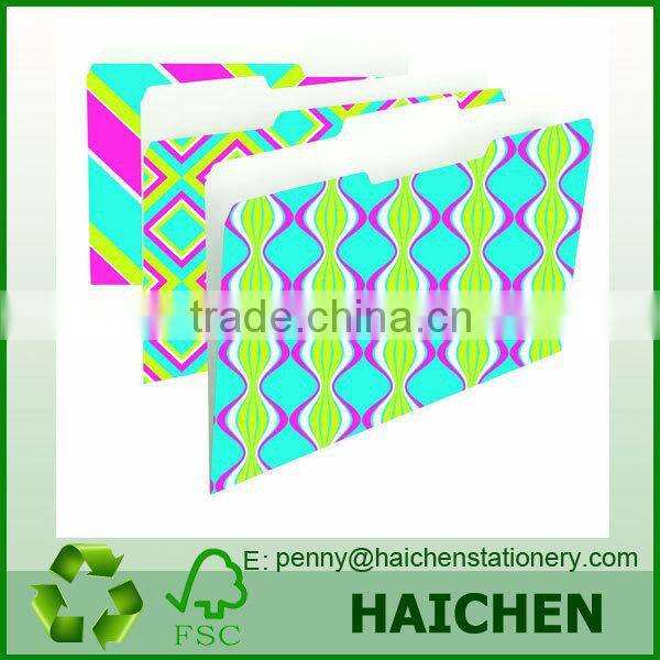 manila file folder 3-hole file folder file folder with flap