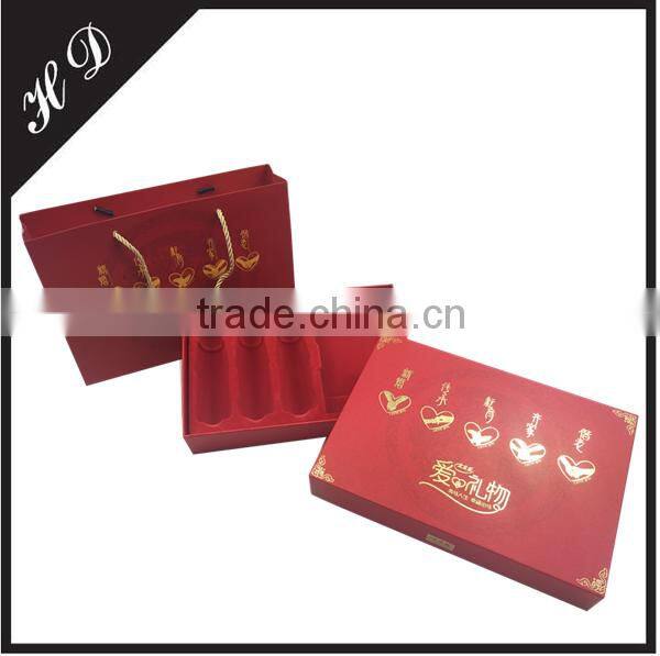 Custom Red Gift Box Packing