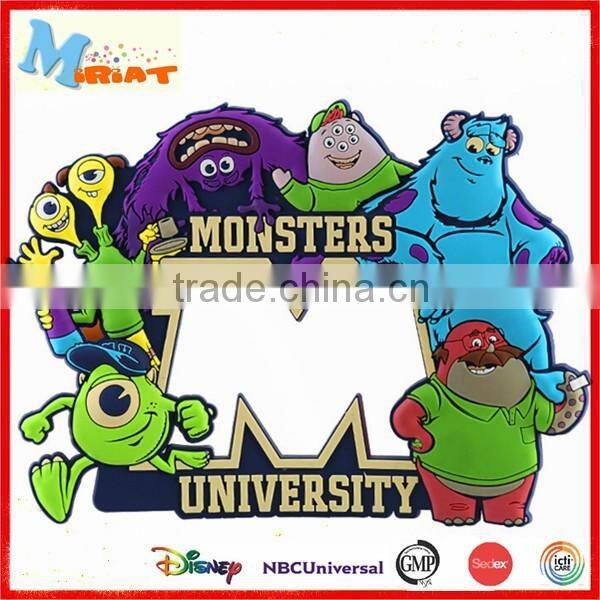 Lovely cartoon character m&m pvc photo frame