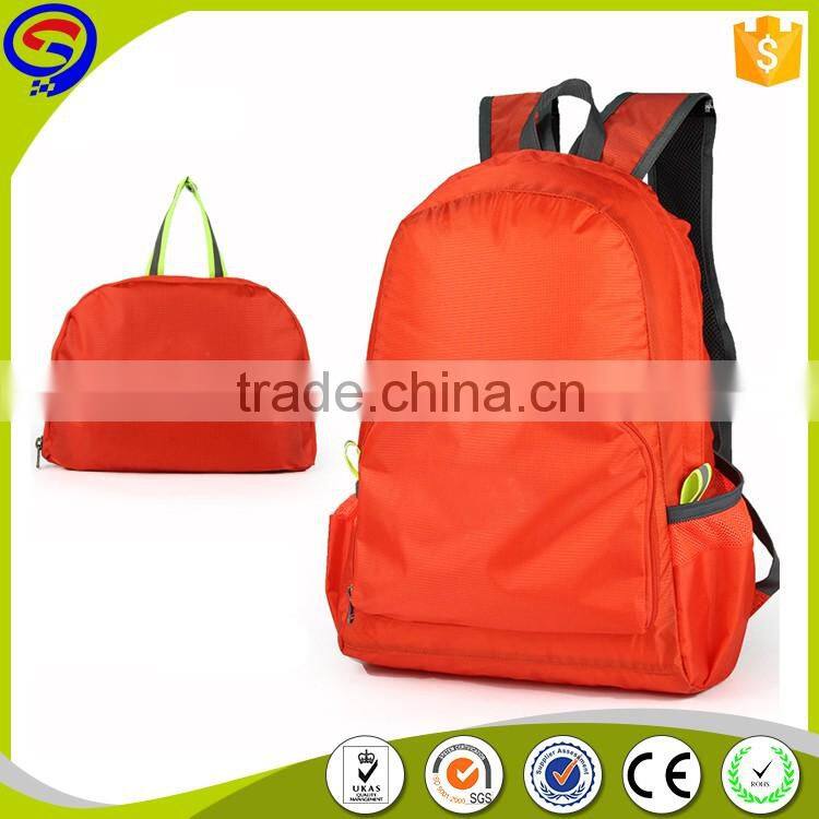 New Arrival! Hot Sell! Promotion! Cheap Price! Waterproof foldable Nylon backpack