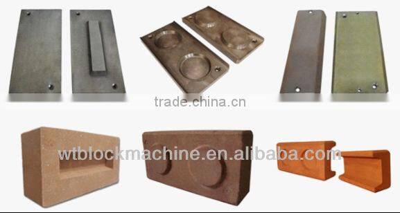 WT1-10 automatic eco maquinas tijolos brick machine