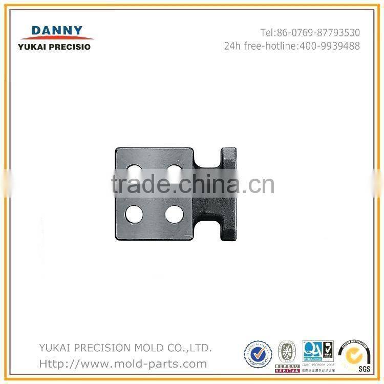 Hook with plate with carbon steel for plastic mold parts