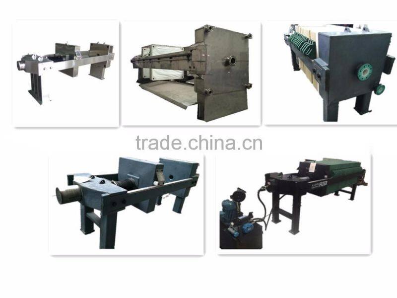 Program Controlled Automatic High Pressure Steel Plate Filter Press For Urban Sewage Teatment