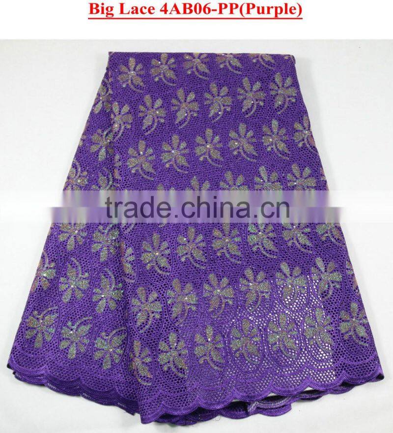 Hot sell african swiss voile lace in switzerland heavy voile lace for wedding 2015