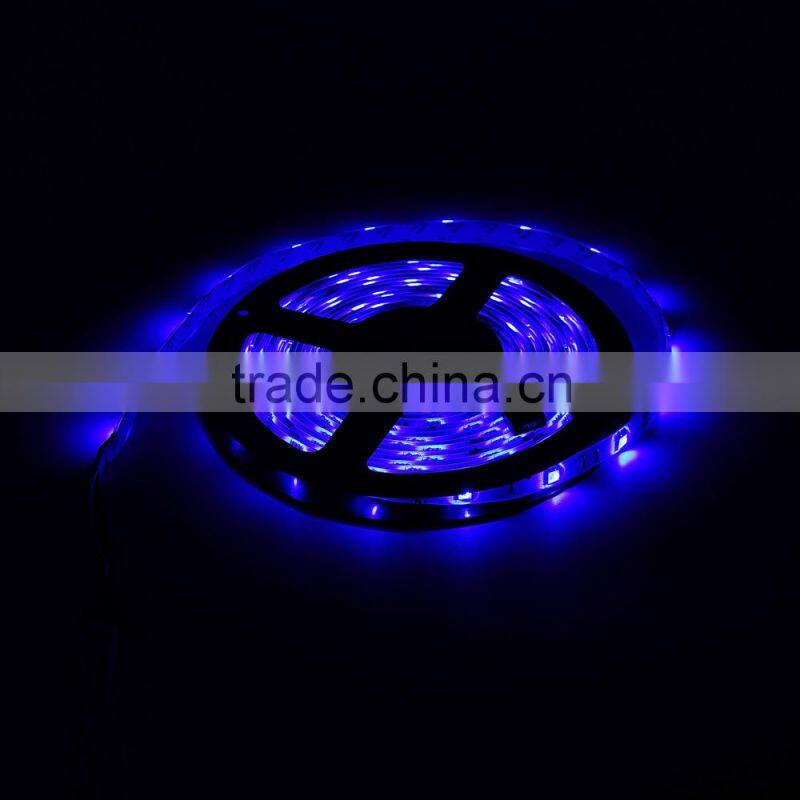 5M SMD 5050 30 leds/m waterproof in silicon RGB LED Strip Light digital +24 key IR Remote controller+12v 3A power supply