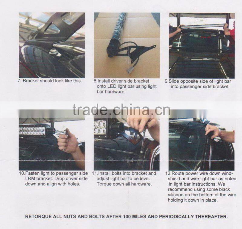 Roof bracket F ord F250 F350 Excursion Bracket roof mounting bracket F ord windscreen brackets