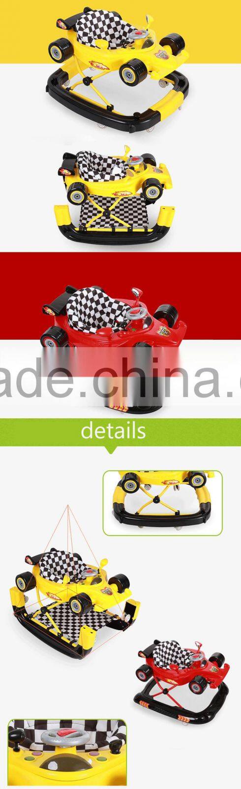 New Car style baby walker baby carrier EN1273 approval