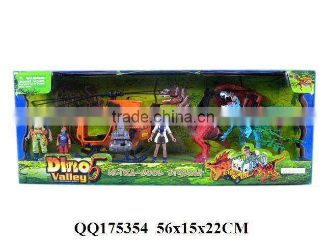 Funny dinosaur play set