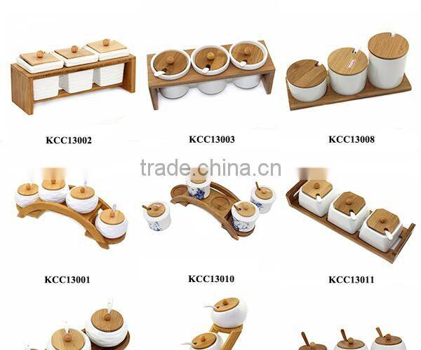 2015 NEW design ceramic cup Hot selling wholesale ceramic mugs bamboo base ceramic coffee cup