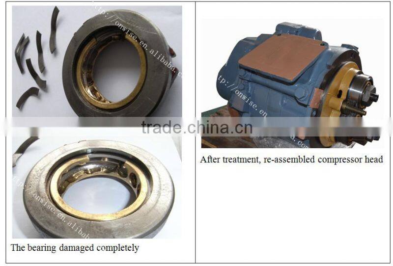 Oil less Compressor Head Type air compressor repair service for atlas copco screw compressor
