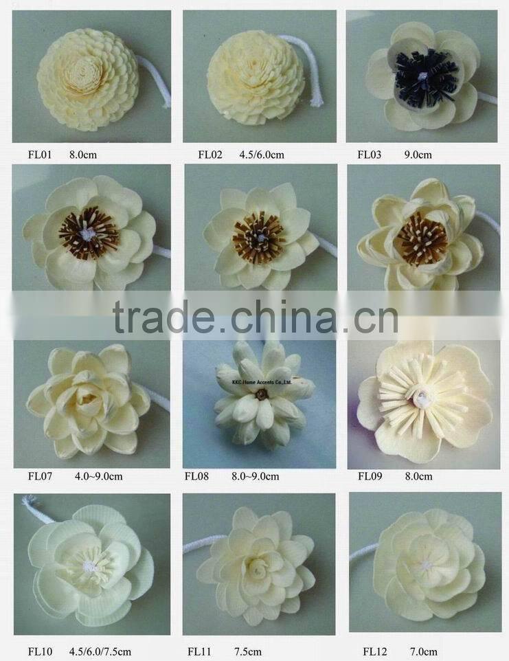 handmade sola wood flower