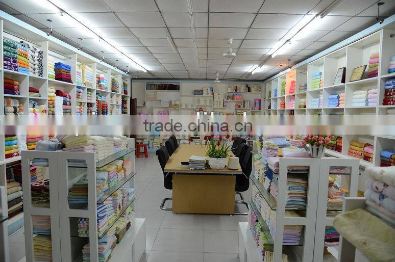 zero twist double layers towelling coverlet