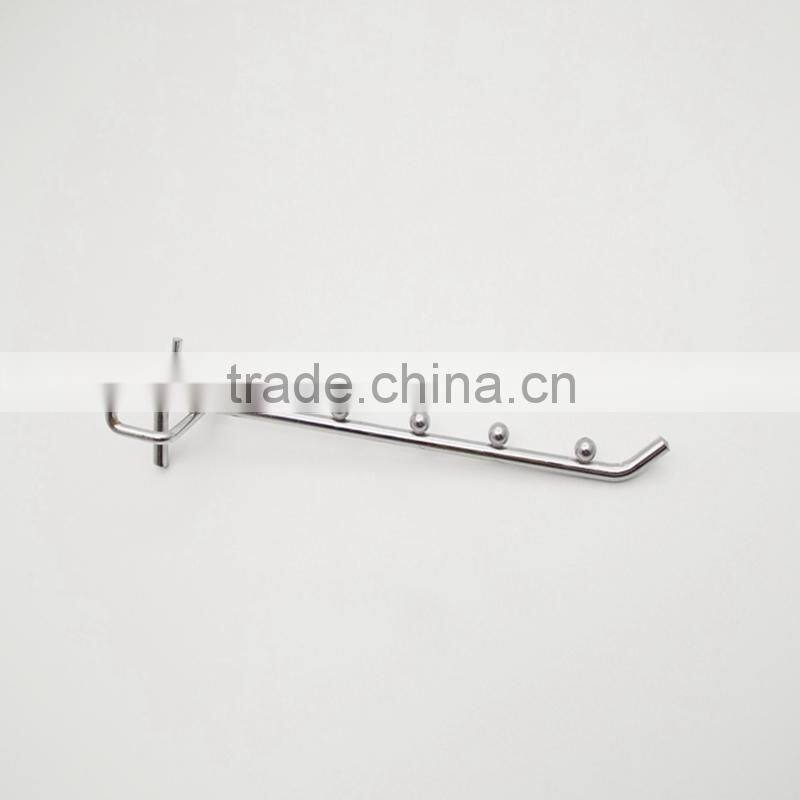 New Style Tube hook wire hanging tube hooks chrome display hook