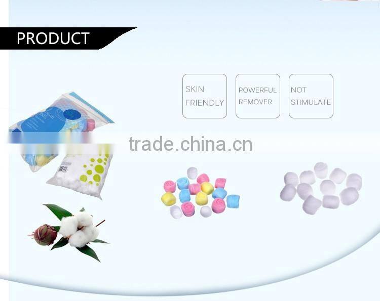 Gold Supplier free Sample cotton balls baby