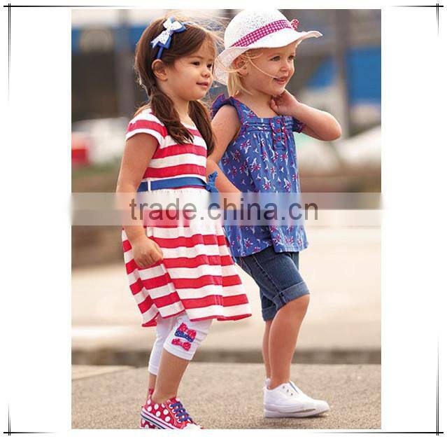 cotton 2015 summer child clothes girls dress baby princess sleeveless striped dresses children clothing From Guangzhou Baiyun