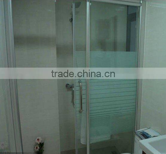 Cheap aluminium bathroom doors shower screens D08