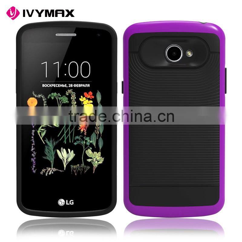 2016 innovative products caseology shockproof textured pattern grip case cover for LG K5/Q6 mobile phone accessories