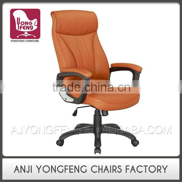 Multifunctional Wholesale YF-2842 Leather Office Chairs Without Wheels