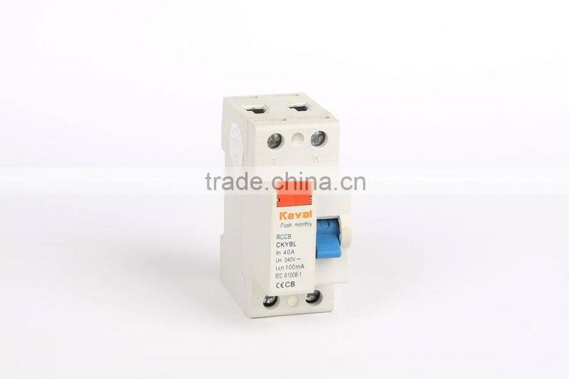China made price of hot selling ELCB 4 pol rccb