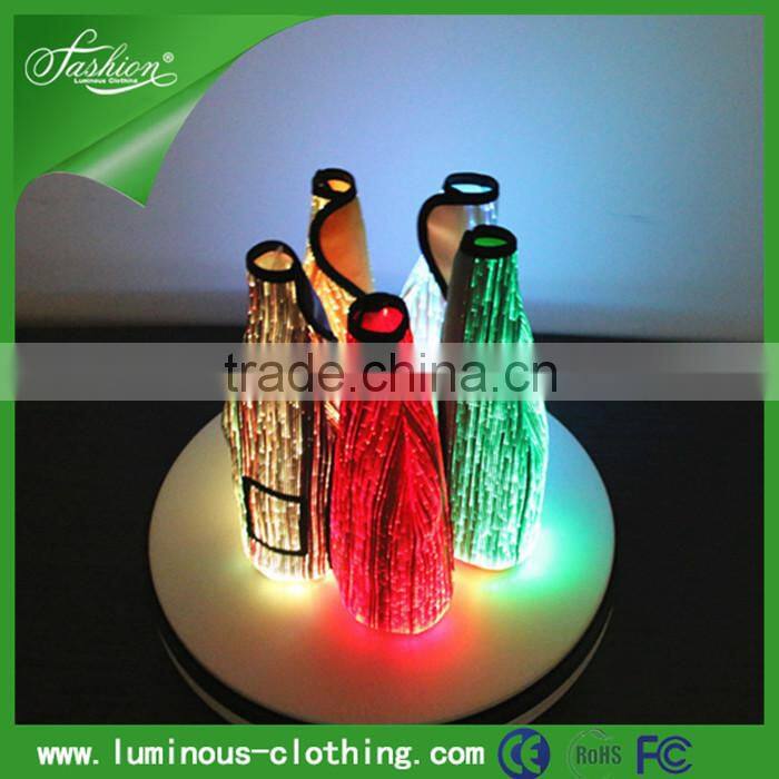 New products luminous fashion led club champagne cooler bag