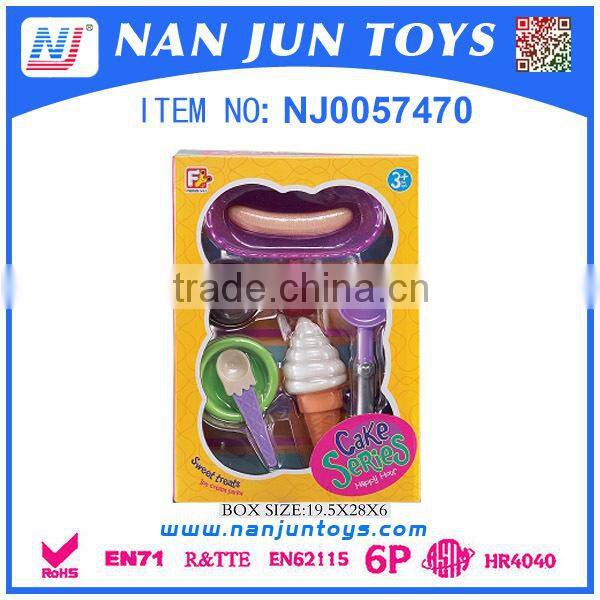 New Arrival Plastic Ice Cream Set Toy For Kids Play House Toy