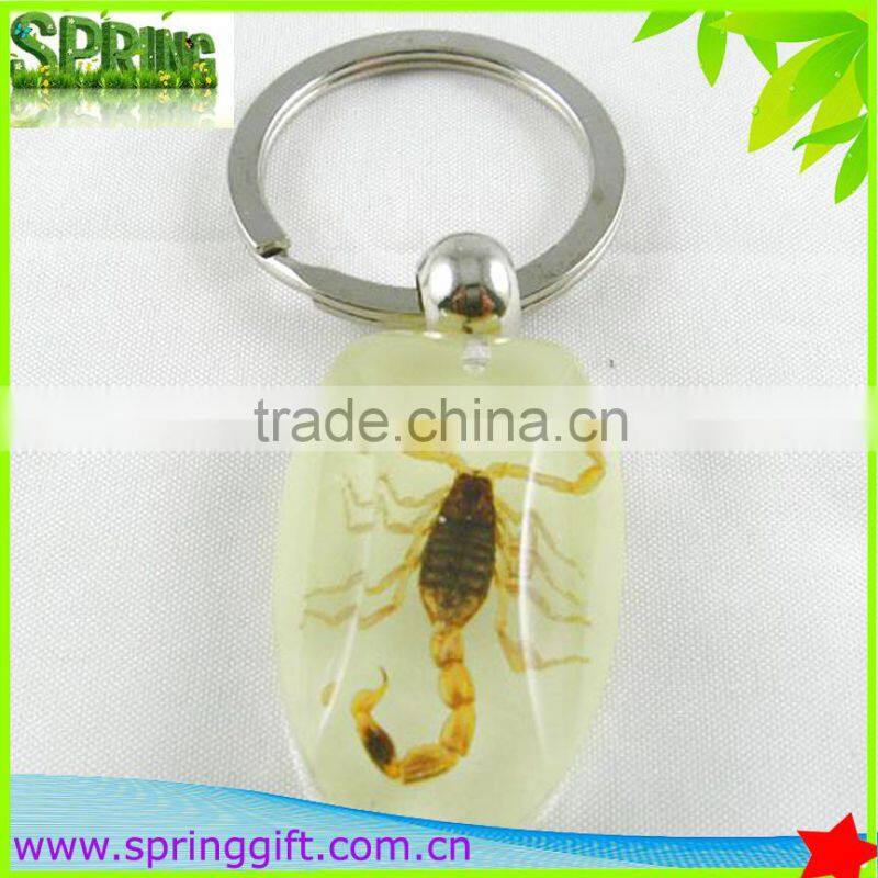 funky keychains,amber keychain, insect keychain
