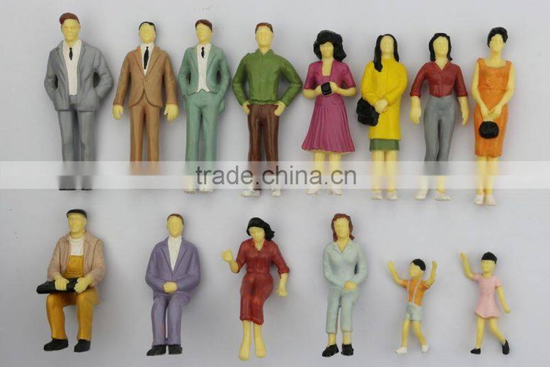 Architectural mode materails, model figures, scale model figures, female model figures, resin model figures