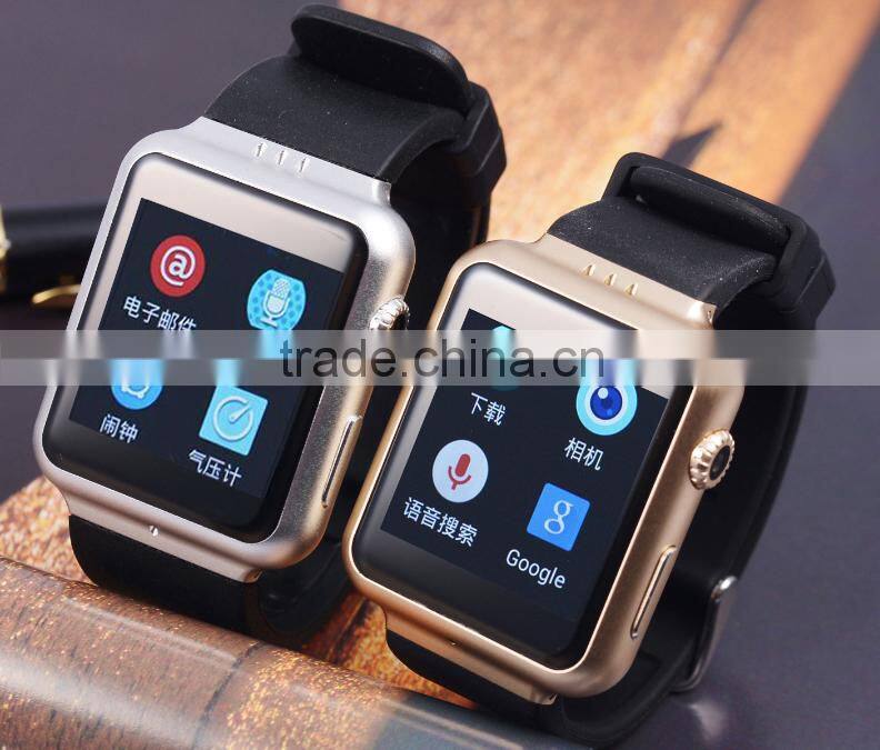Hot Android Smart Watch with 1.54 Inch Screen, Dual Core CPU, Bluetooth 4.0, Wi-Fi,gps smart watch phone