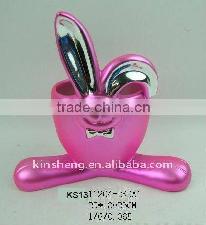 2015 The newest design porcelain figurine easter decoration