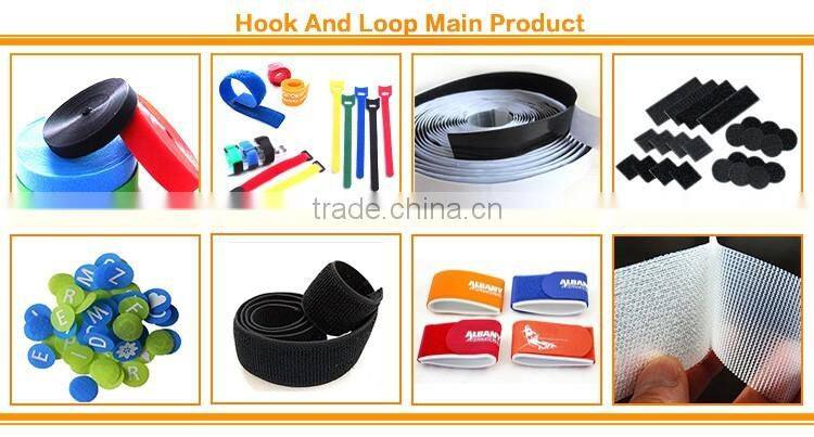 Back to back hook and loop cable tie for binding wire