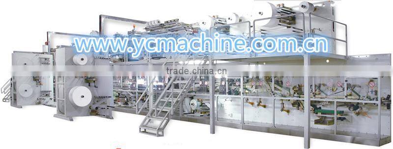 High-tech Baby Diaper Machine Company in China Factory