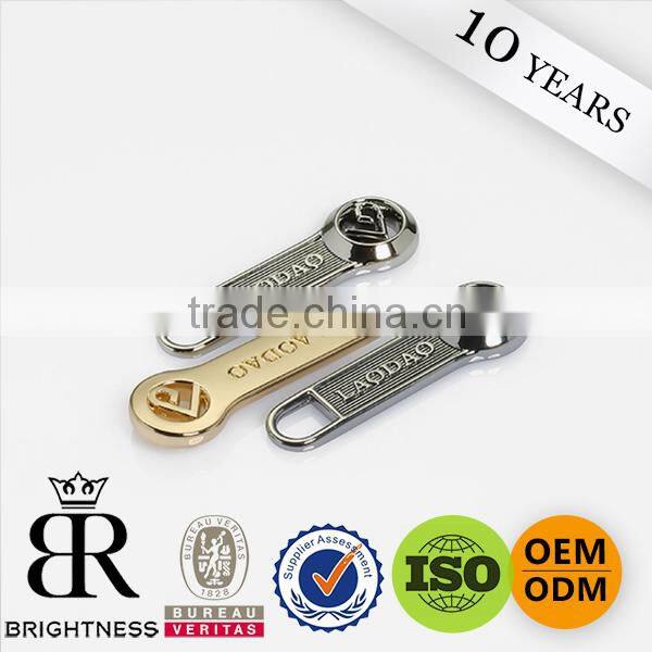 Fashion nylon zipper slider reversible zipper slider slider zipper