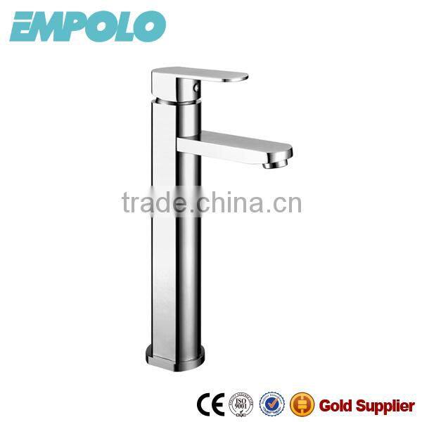 Royal Rectangular Basin Faucet with Long Neck 18 1102