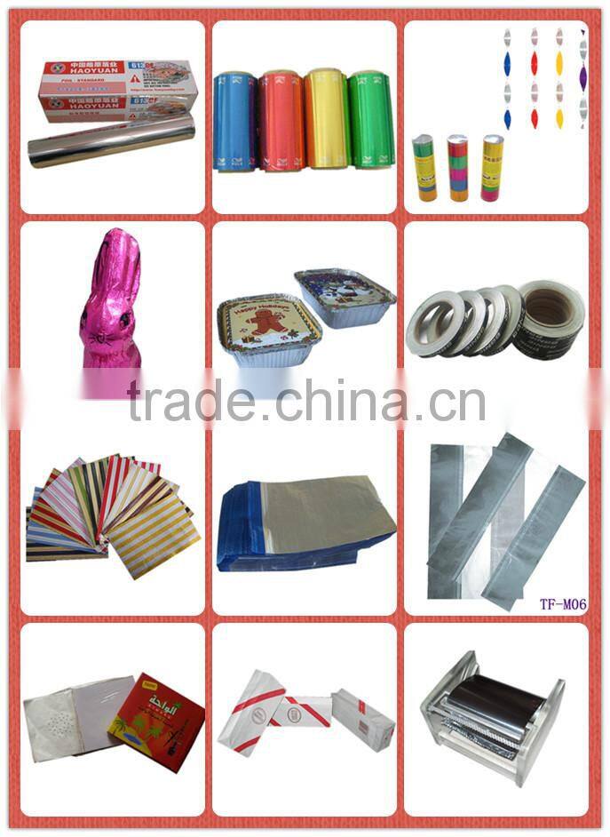 gas cooker cushion metial aluminium foil cuting round