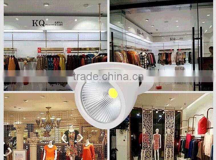 15W/20W/24W/30w/36w 360 degree cob recesssed downlight ( Pure white )