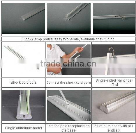 Good Quality Double Sided mini Roll Up Banner
