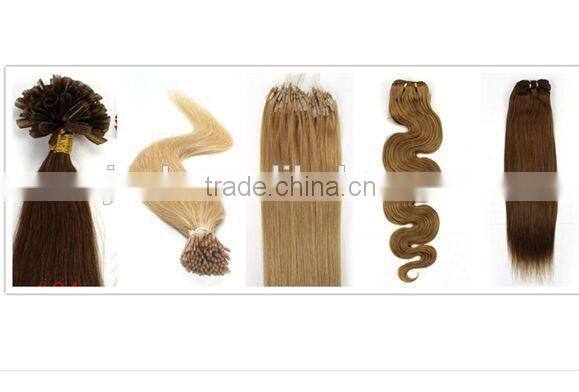 wholesale beautiful color extension hair weft made of pure brazilian human hair