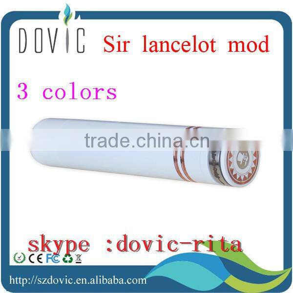 Tobeco newest innovation 18650/18350/18500 sir lancelot mod copper pin white /black sir lancelot mod