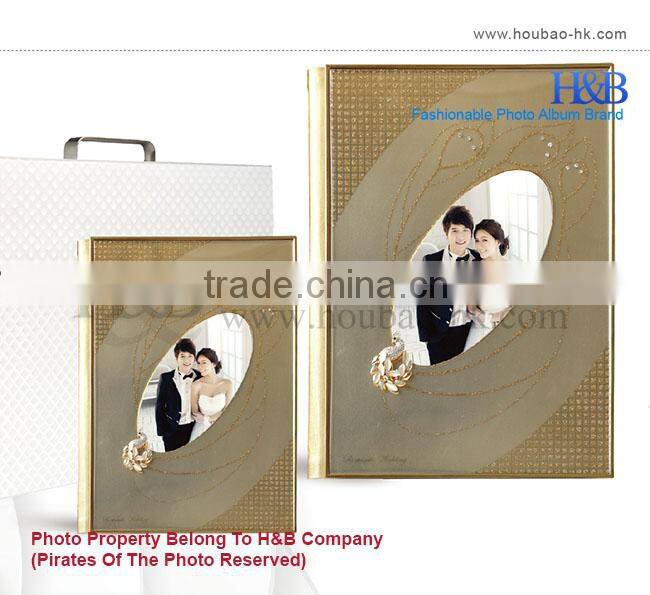 H&B Delicate Crystal Cover Adhesive Photo Album