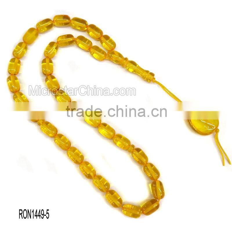 Latest design beads wedding dresses loose 33 turkish amber beads