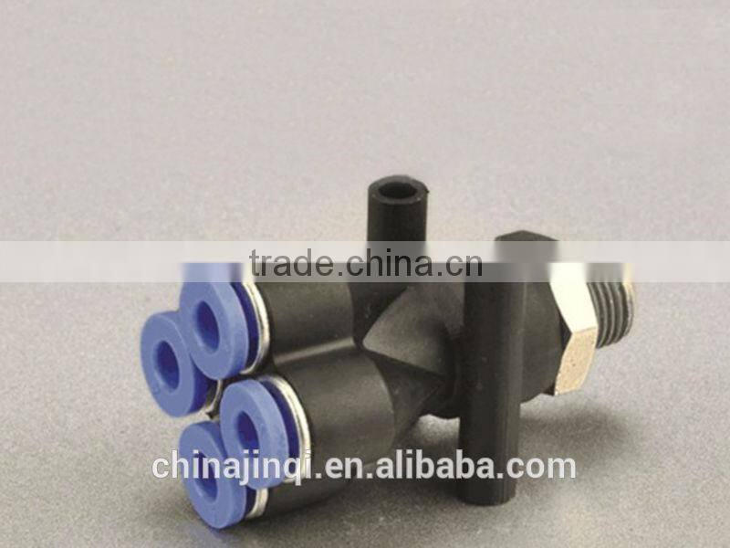 made in China PK-I quick sleeve type pneumatic nickel-plated brass fitting